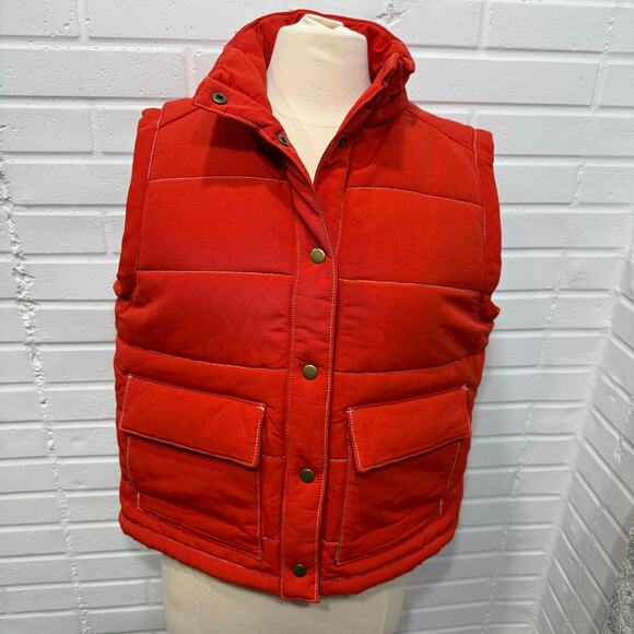 Toad & Co NWT Forester Pass Vest Canoe Red Plaid Interior Womens XL Winter Gorp - Picture 6 of 14